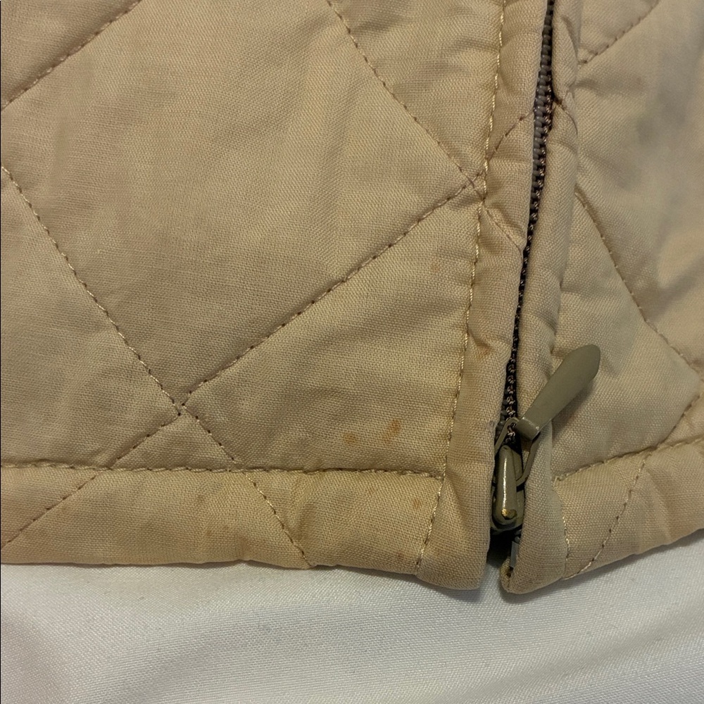 Vtg Colmar Women's Ski Pants Jumpsuits with Striped Suspenders Beige Size 6 - Picture 16 of 16